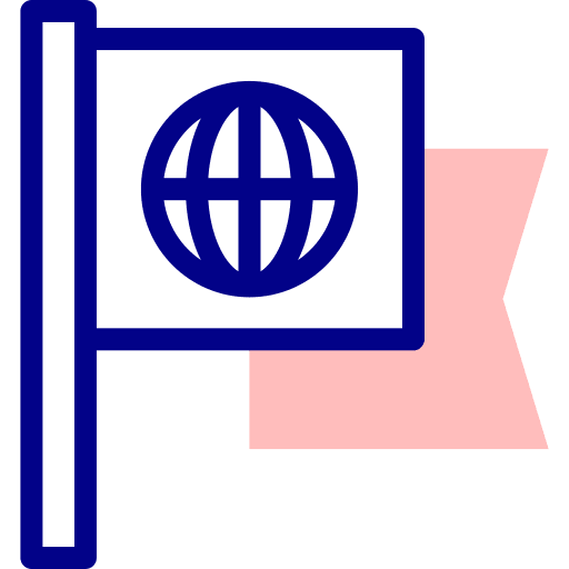 Flag nation world global icon