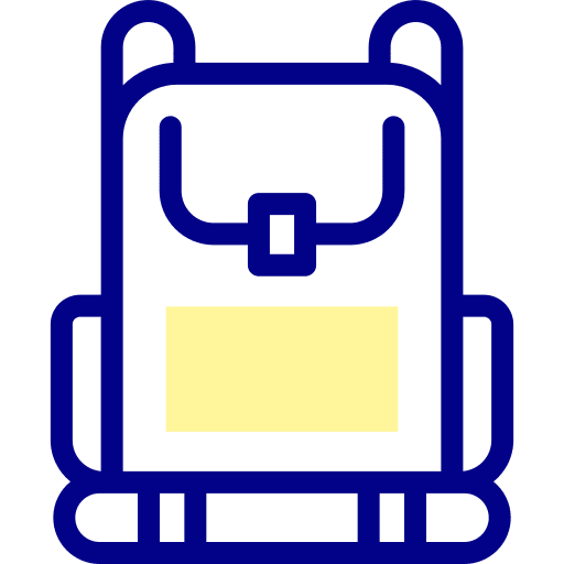 Backpack adventure backpack bag icon Backpack adventure backpack bag icon