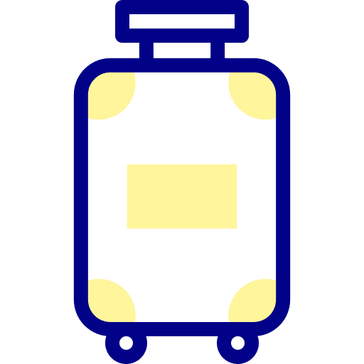 Trolley baggage vacation holidays icon Trolley baggage vacation holidays icon