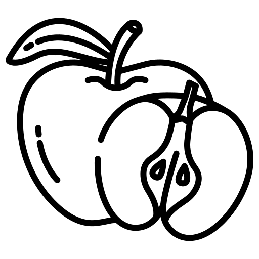 Apple diet vegetarian vegan icon Apple diet vegetarian vegan icon