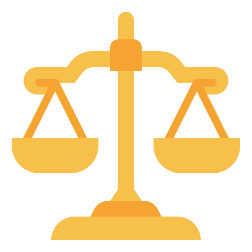 Law regulatory law company icon