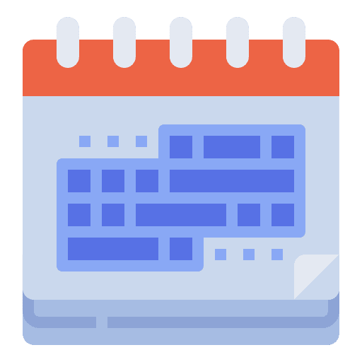 Calendar calendar work company icon Calendar calendar work company icon