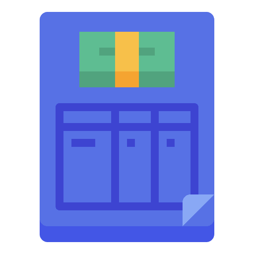 Finance corporation business company icon Finance corporation business company icon