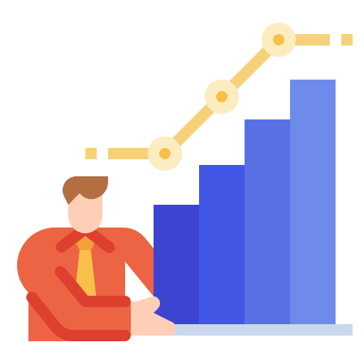 Stockholder organization company investor icon Stockholder organization company investor icon