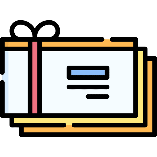 Gift card gift card present commerce and shopping icon