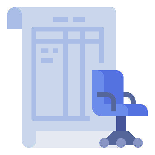 Purchasing bill chair invoice icon Purchasing bill chair invoice icon