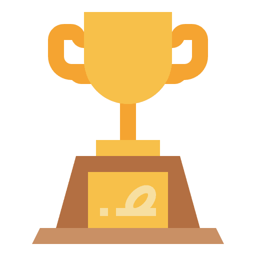 Trophy organization corporation trophy icon Trophy organization corporation trophy icon