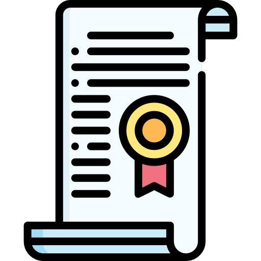 Warranty guarantee warranty certificate icon