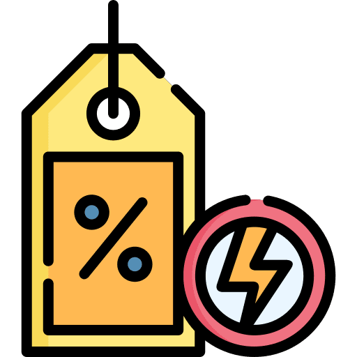 Flash sale percentage commerce and shopping discount icon