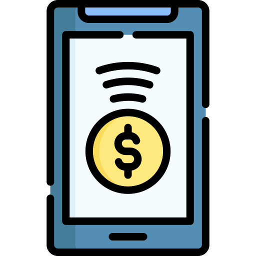 Online payment ecommerce electronics online payment icon