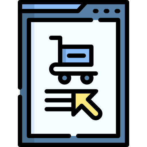 Online shopping buy online online store online shop icon