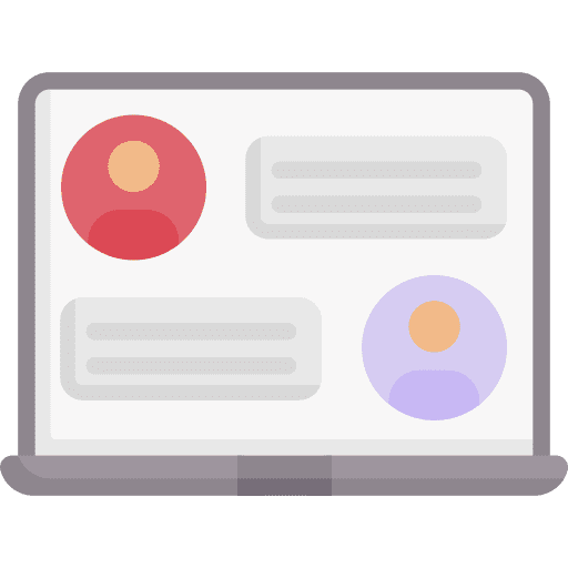 Comment communications conversation computer icon Comment communications conversation computer icon