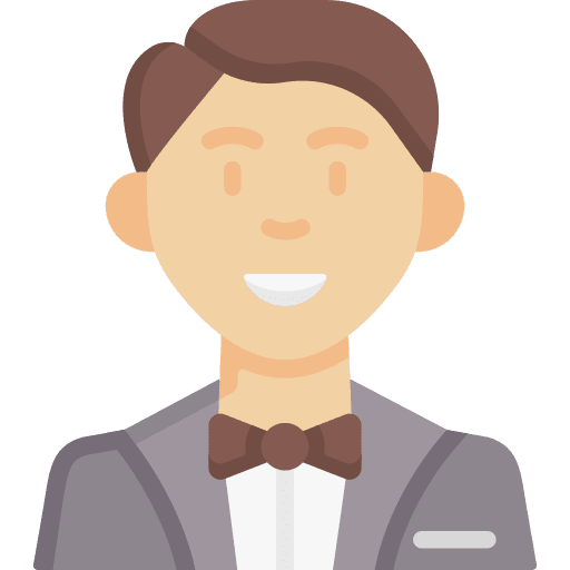 Influencer avatar man elegant icon
