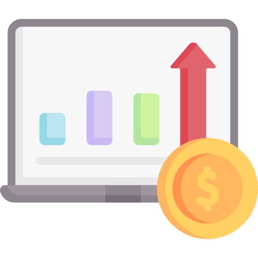 Increase increase stats seo and web icon Increase increase stats seo and web icon