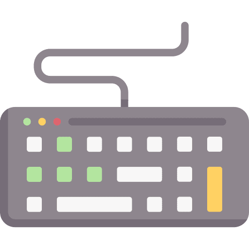 Keyboard hardware technology keyboard icon Keyboard hardware technology keyboard icon