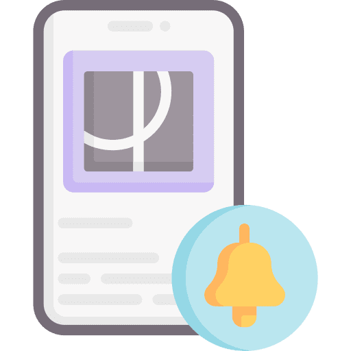 Notification social media ui alarm icon Notification social media ui alarm icon