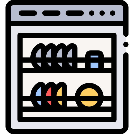 Dish washer dish clean dish washer icon