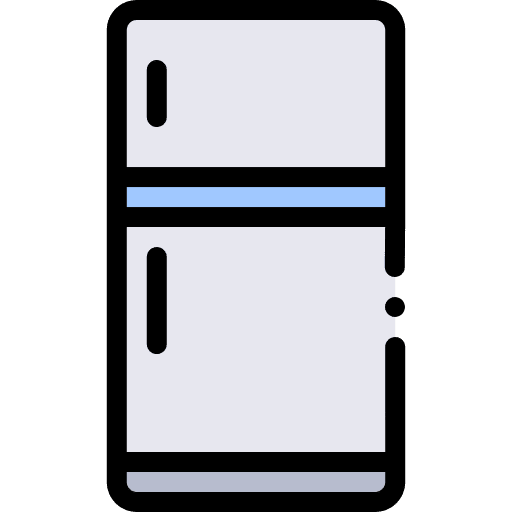Fridge freeze cooler household icon
