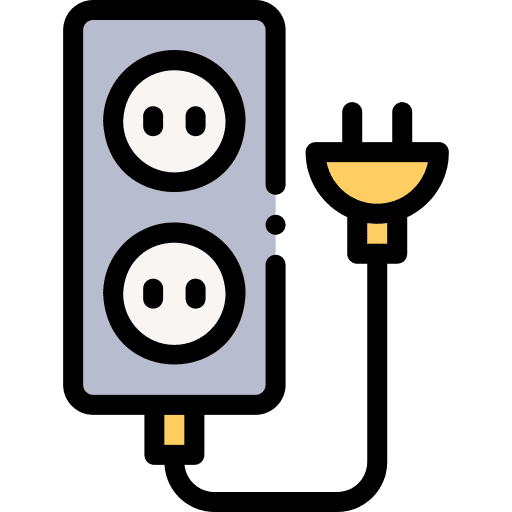 Power socket power socket electronics electric icon