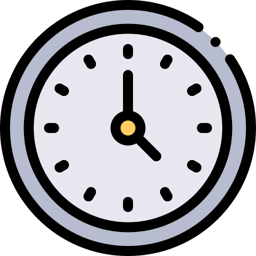 Time clock time wall clock clock icon