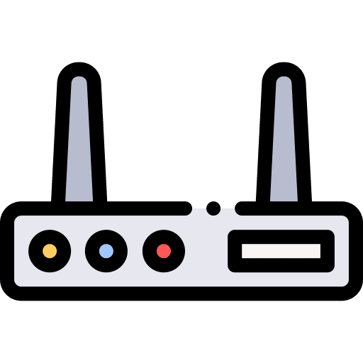 Router wifi router communications modem icon