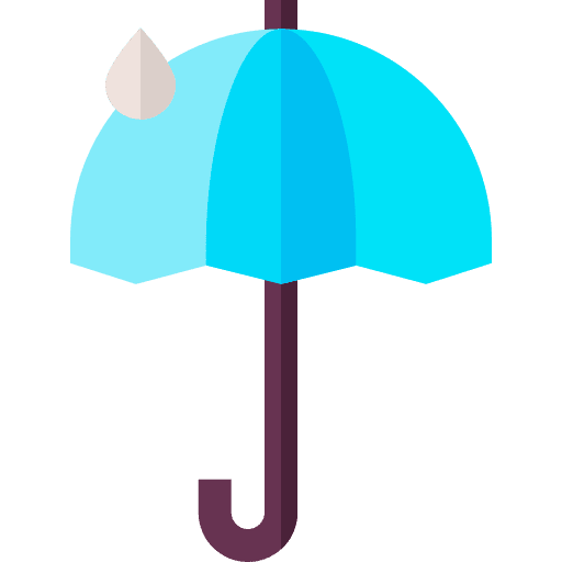 Umbrella rainy rain ui icon