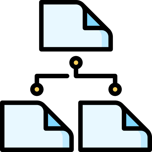 Information structure information business icon Information structure information business icon