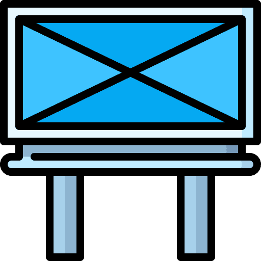 Advertising banner marketing advertising icon Advertising banner marketing advertising icon