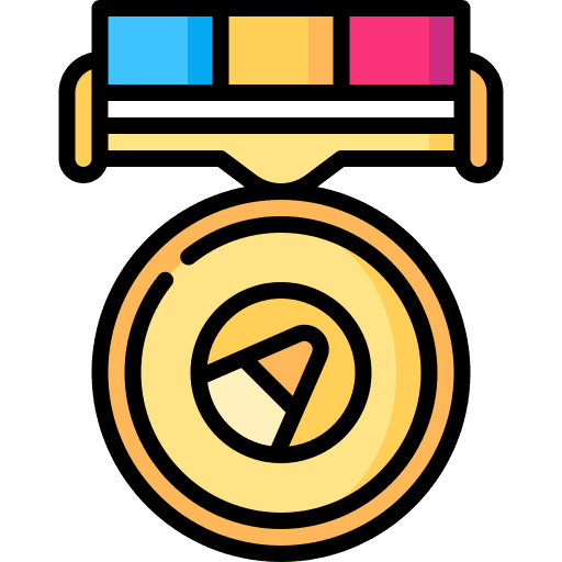 Medal art sport arts icon Medal art sport arts icon