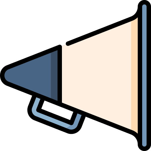 Megaphone art and design communications megaphone icon Megaphone art and design communications megaphone icon