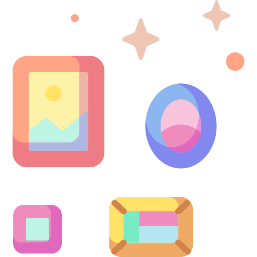 Frames picture gallery images icon