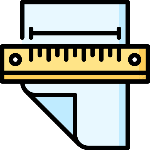 Ruler measure education ruler icon Ruler measure education ruler icon