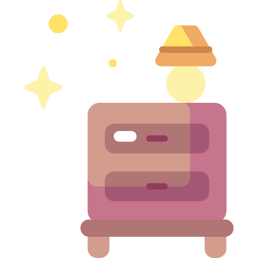 Night stand furniture and household furniture lamp icon Night stand furniture and household furniture lamp icon