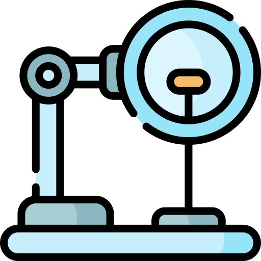 Magnifying glass handicrafts hobbies and free time hobbies icon