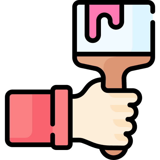 Paint brush paint brush brush paint icon