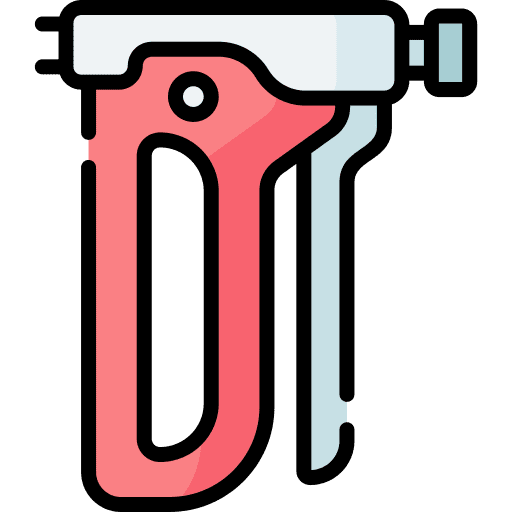 Staple gun craft equipment home repair icon