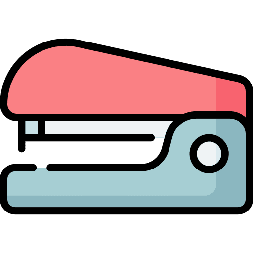 Stapler stapler staple office material icon