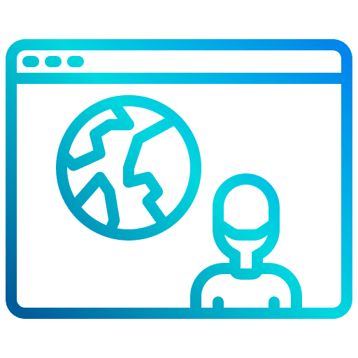 Elearning education web elearning icon