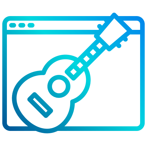 Music learn online learning education icon