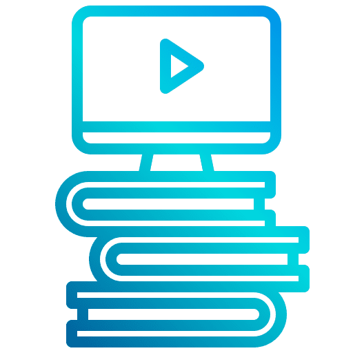 Book course computer education icon