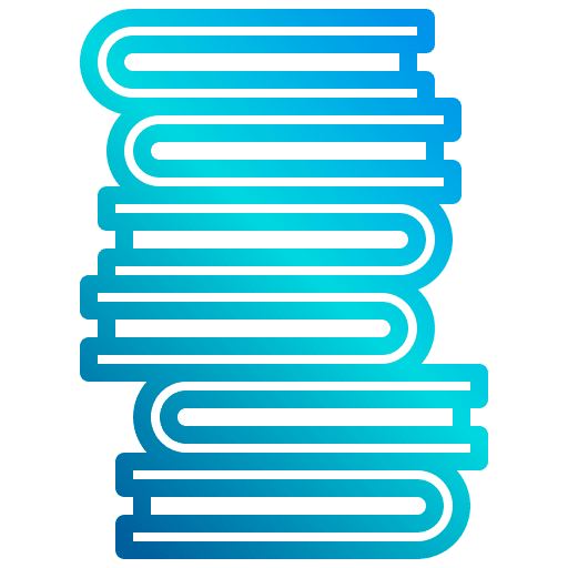 Book educative book stack icon