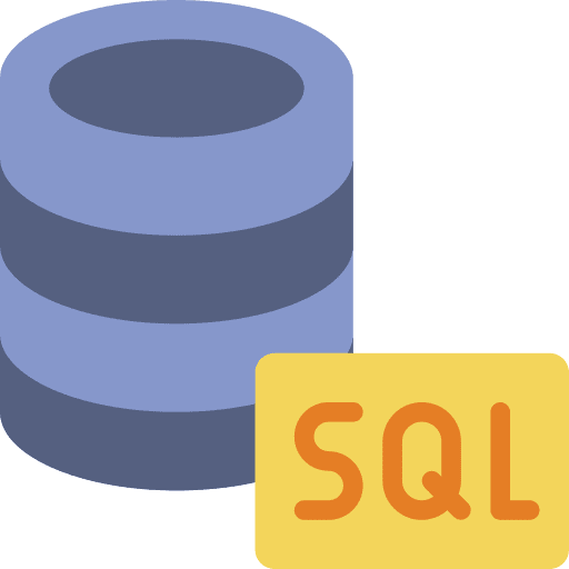 Database code server programming icon