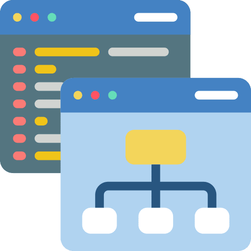 Algorithm chart windows programming icon