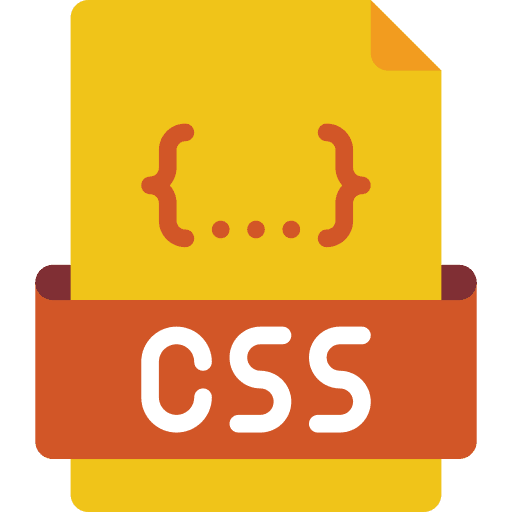 Css file file css file programming icon
