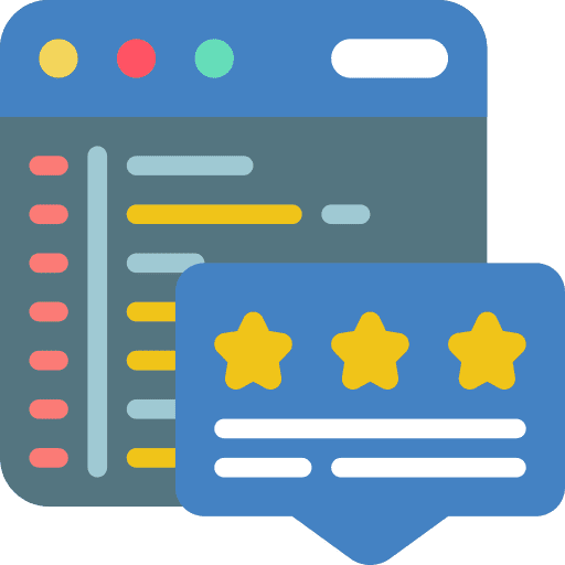 Review programming code window icon