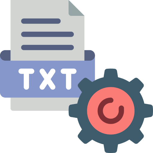 Txt file txt file code text file icon