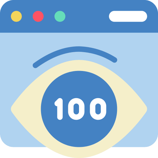 Counter code programming impressions icon