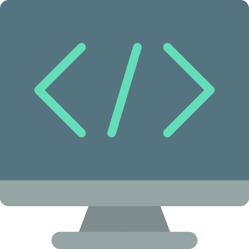 Computer programming comment sign icon