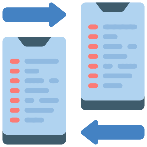 Mobile phones coding code mobile phones icon