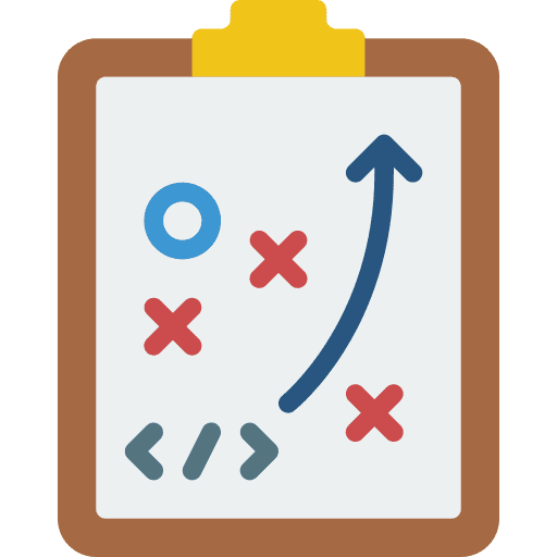 Planing checklist programming planing icon